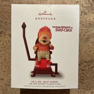 🎁2018 Hallmark Keepsake “He’s Mr Heat Miser” ornament